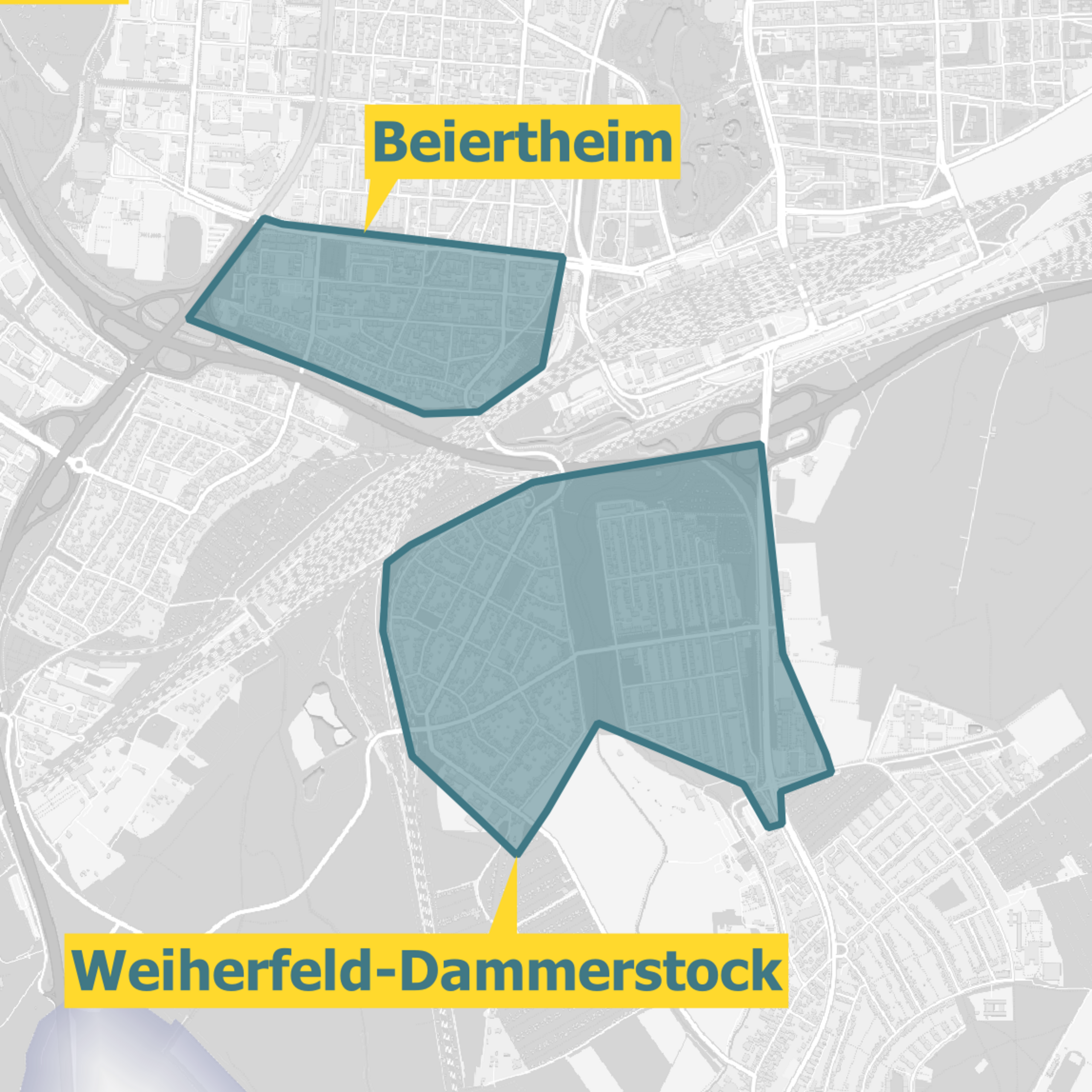 Karte Karlsruhe Ausbaugebiete Glasfaser OXG