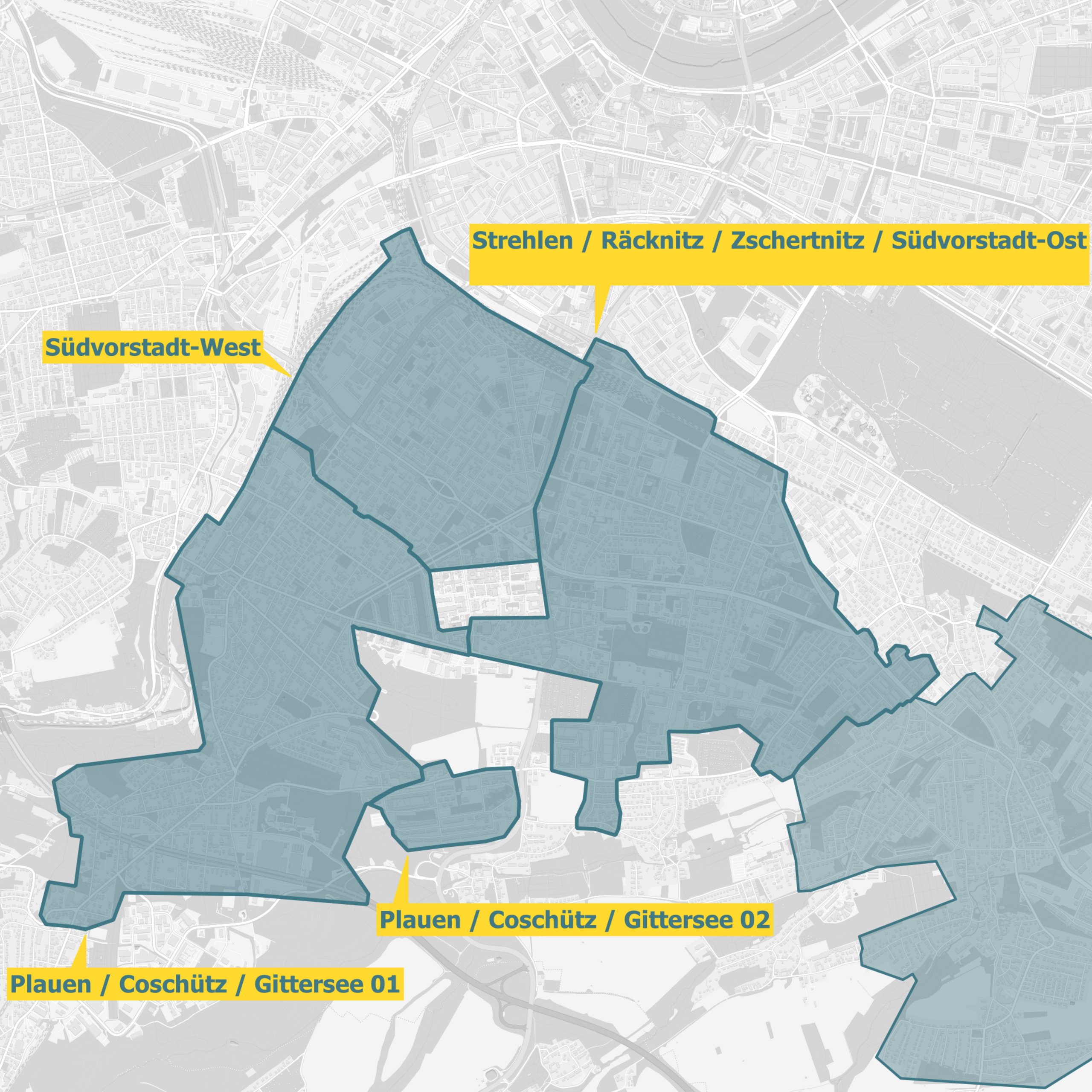 Ausbaugebiet Dresden