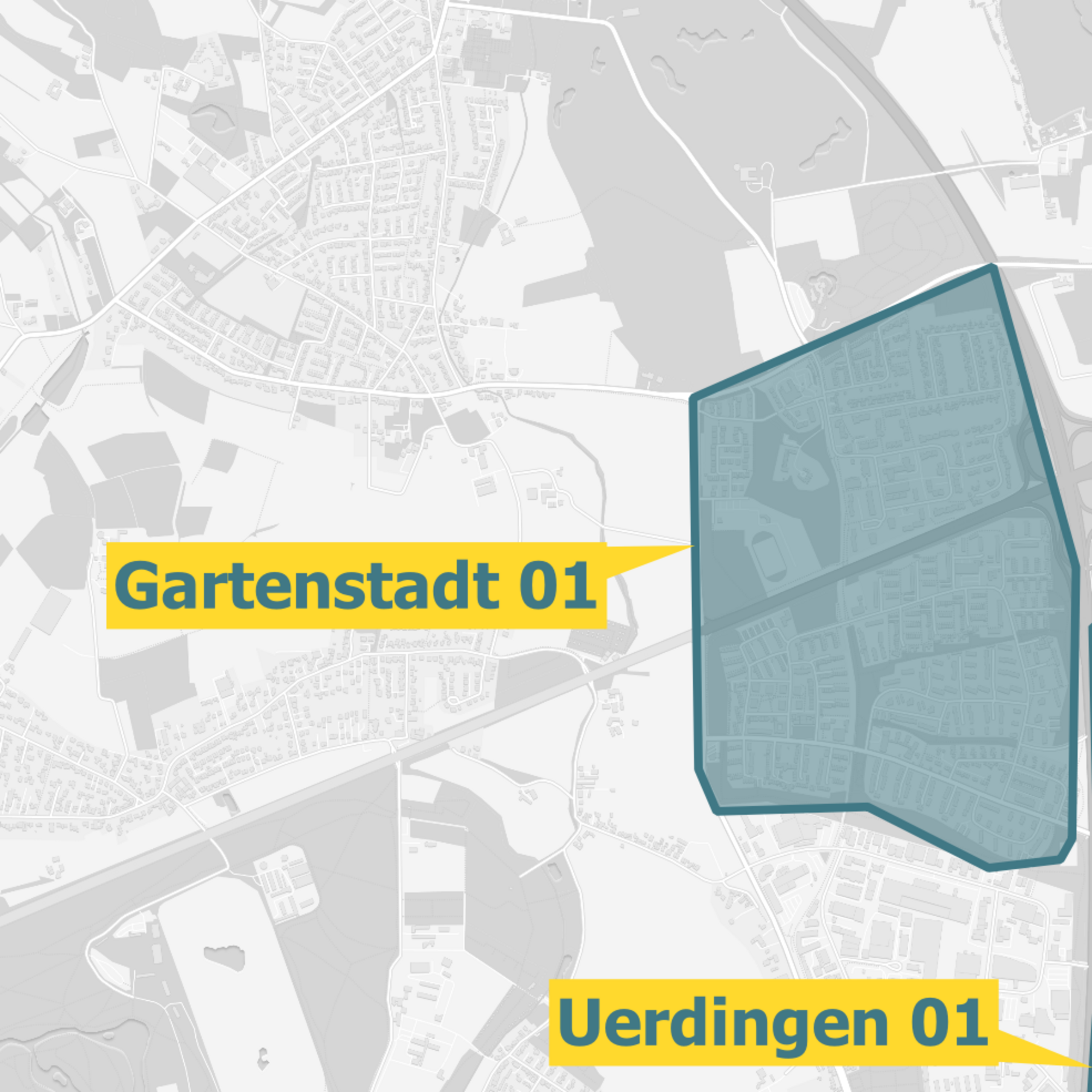 Karte Krefeld OXG Glasfaserausbau