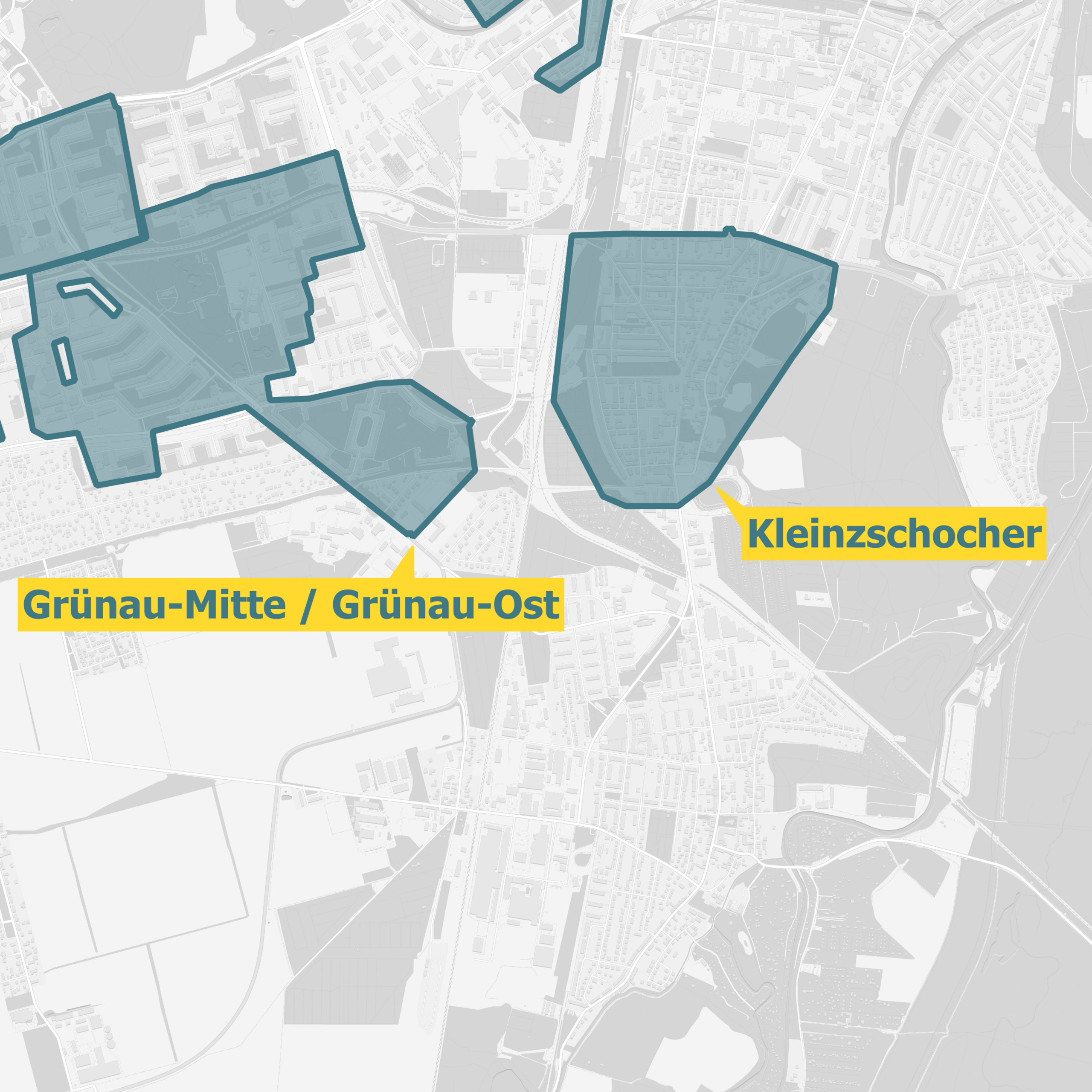 Karte Ausbaugebiete Leipzig