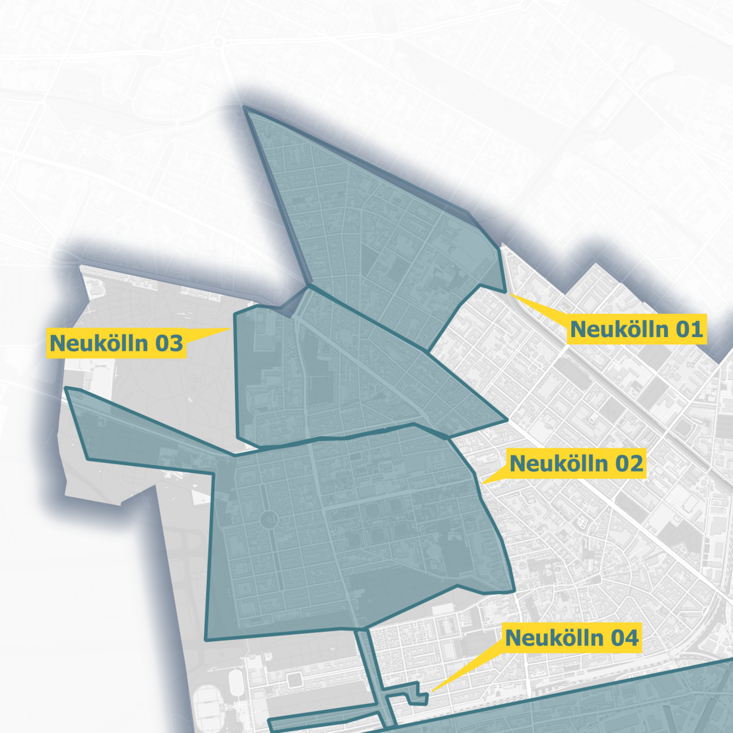 Ausbaugebiete Berlin Neukölln