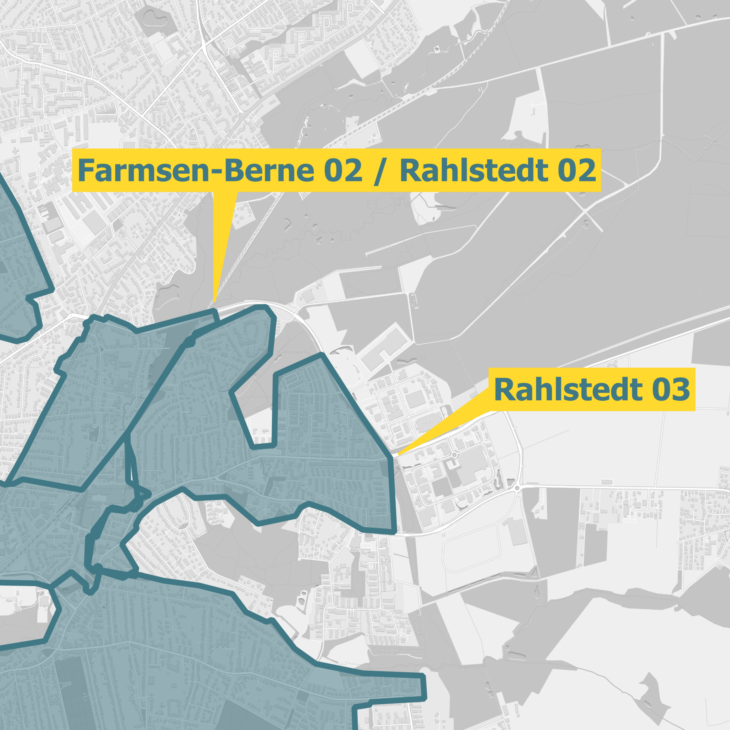 Ausbaugebiete OXG Karte Hamburg 