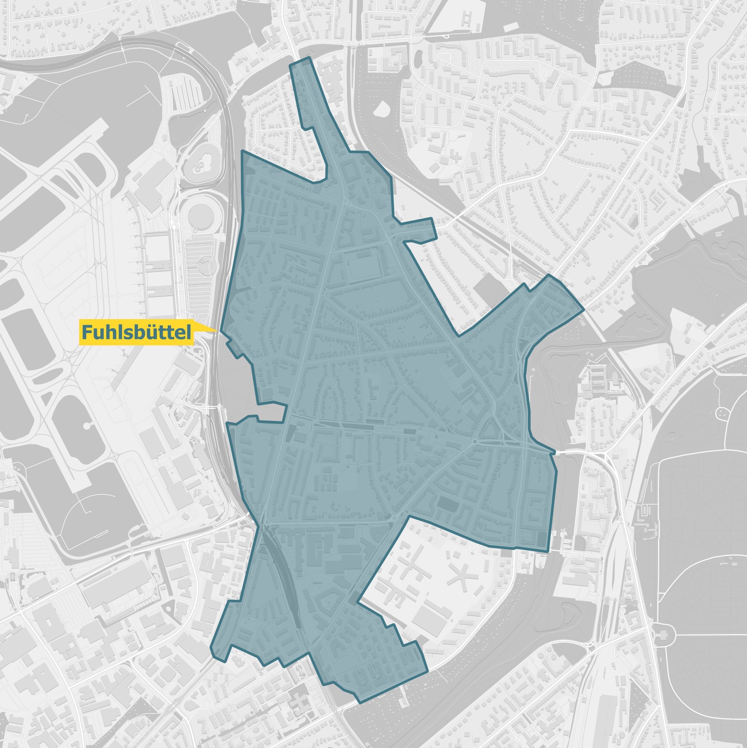 Ausbaugebiet Hamburg Karte OXG Glasfaserausbau