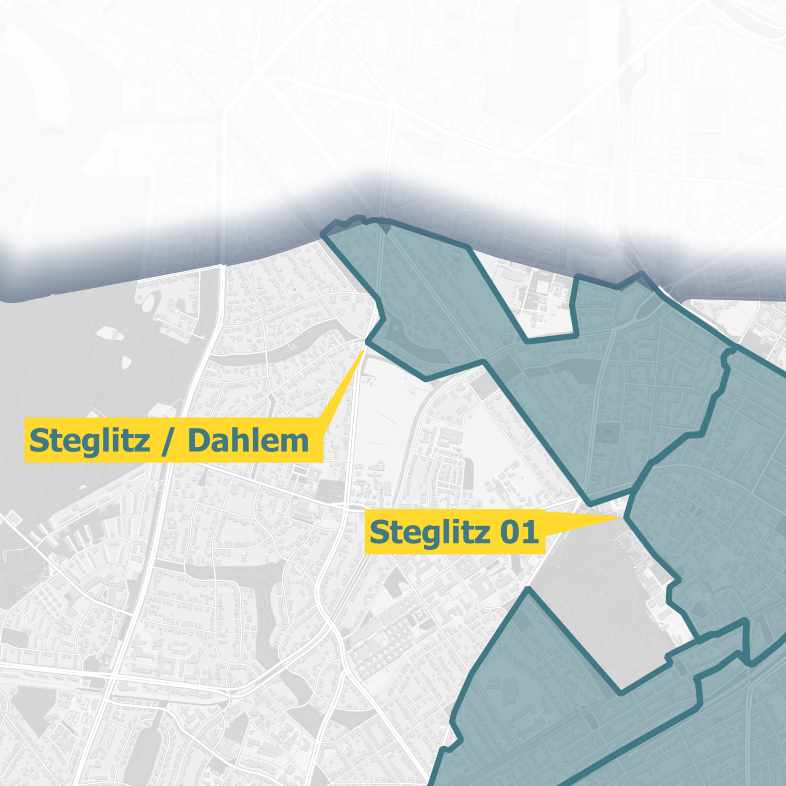 Karte Berlin Steglitz-Zehlendorf