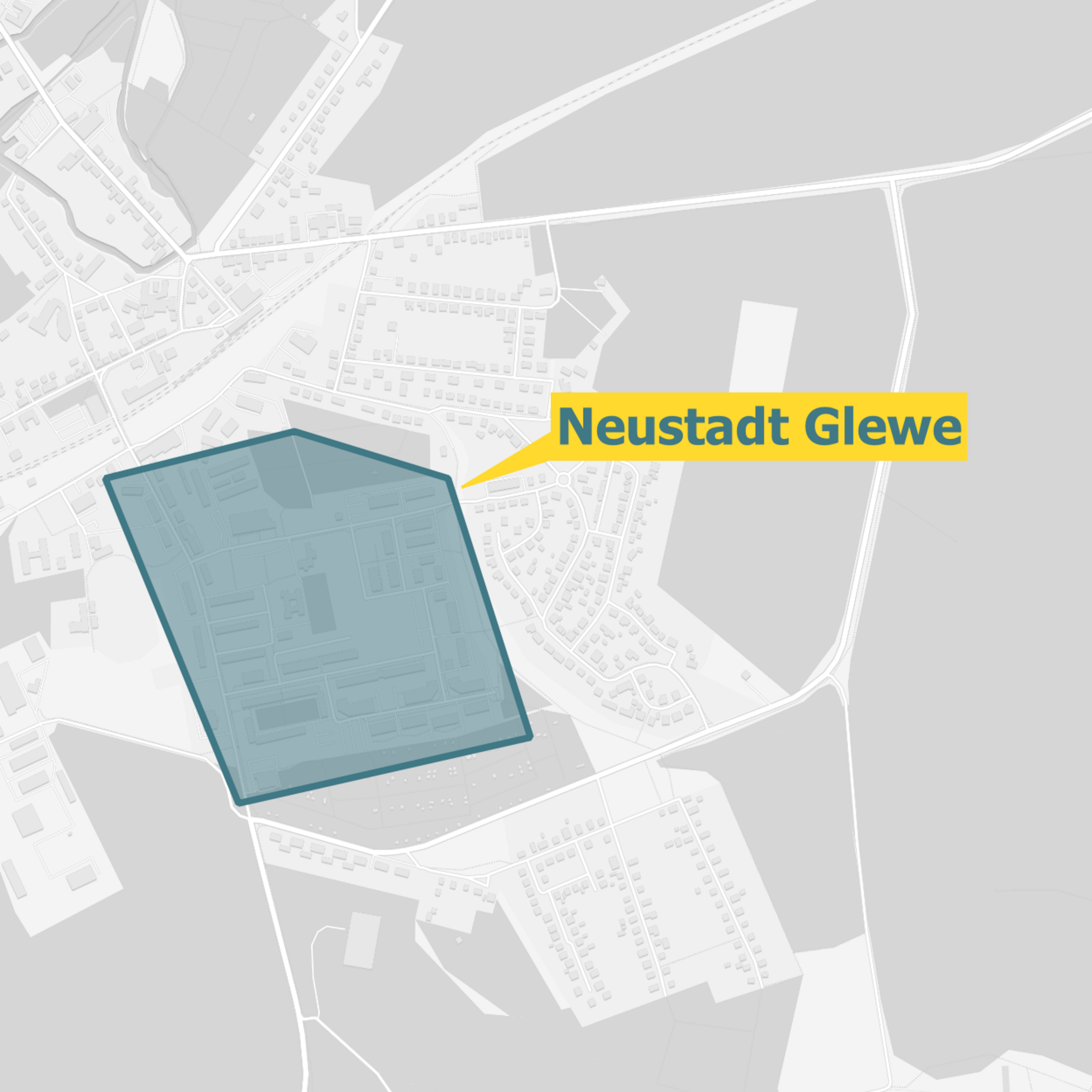 Karte Neustadt-Glewe OXG Glasfaser
