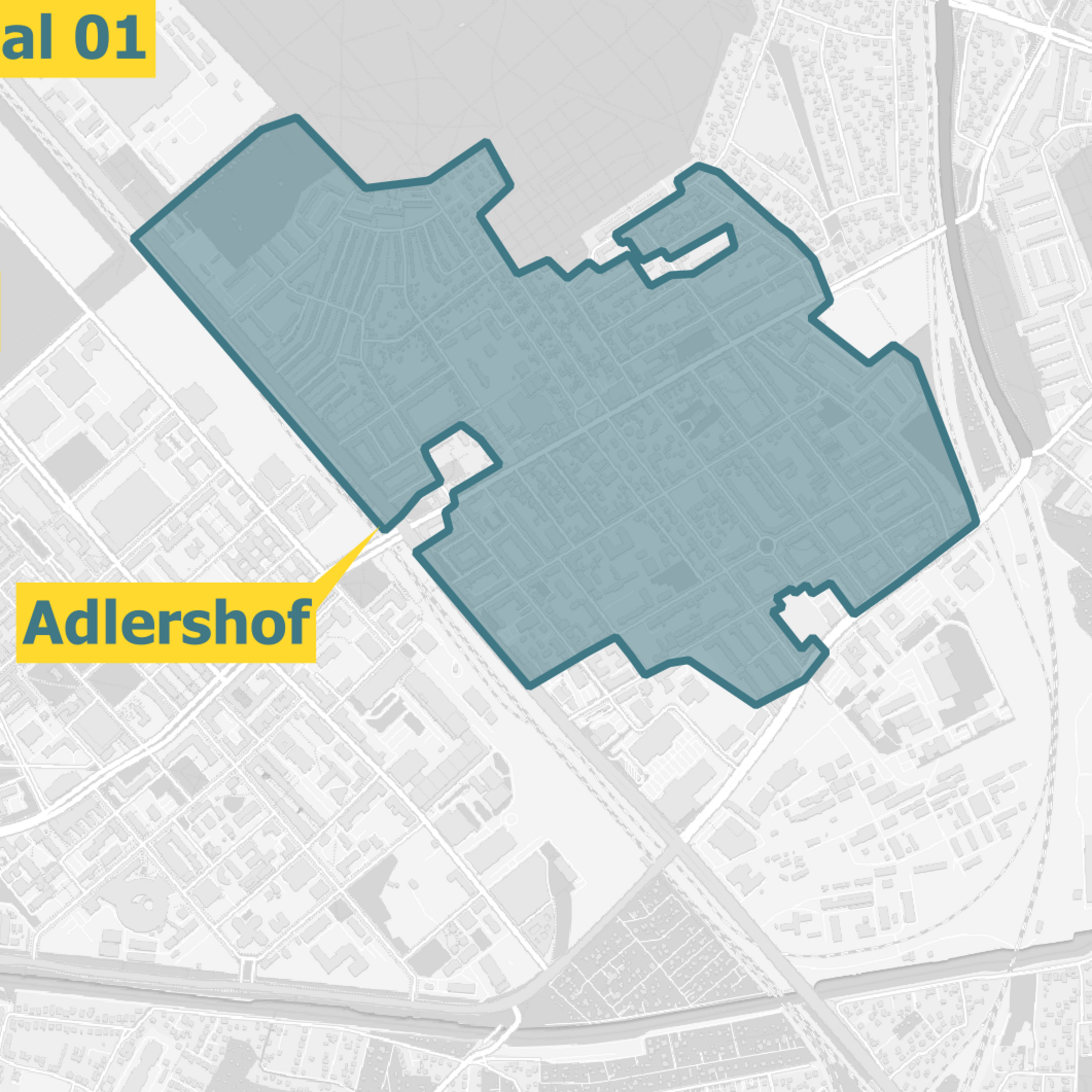 Ausbaukarte Berlin Treptow-Köpenick Glasfaser