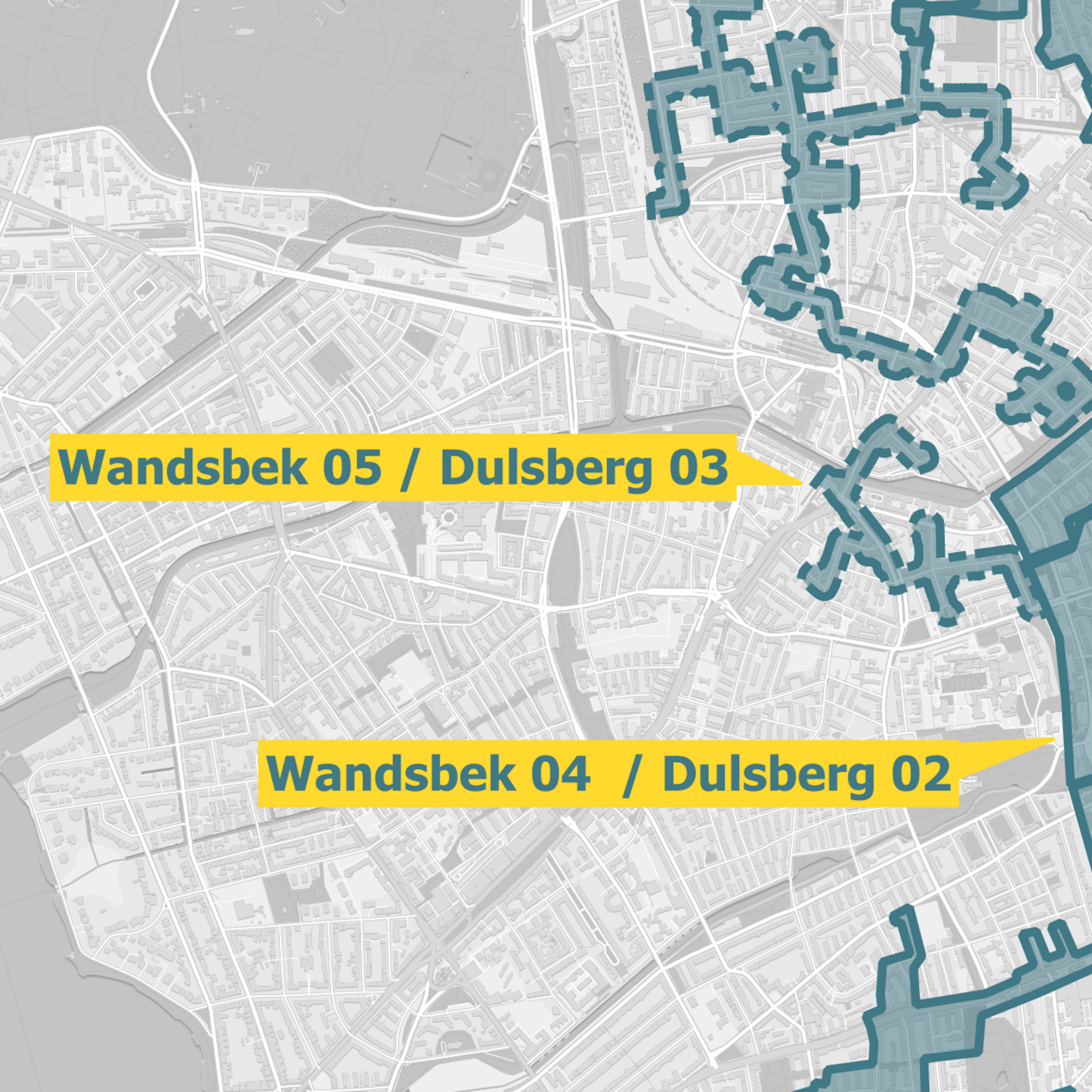 Glasfaserausbau OXG Karte Hamburg